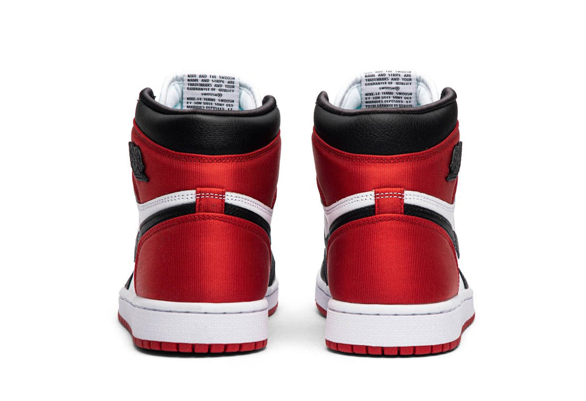 Jordan 1 Retro High Satin Black Toe