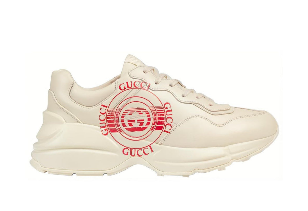 Rhyton Gucci Disk Print Ivory