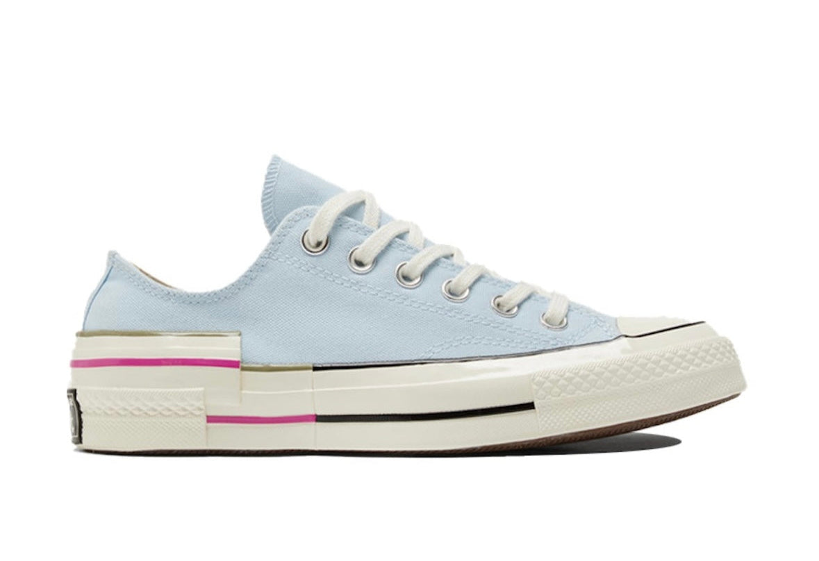 Chuck 70 Low Colorblock Chambray Blue