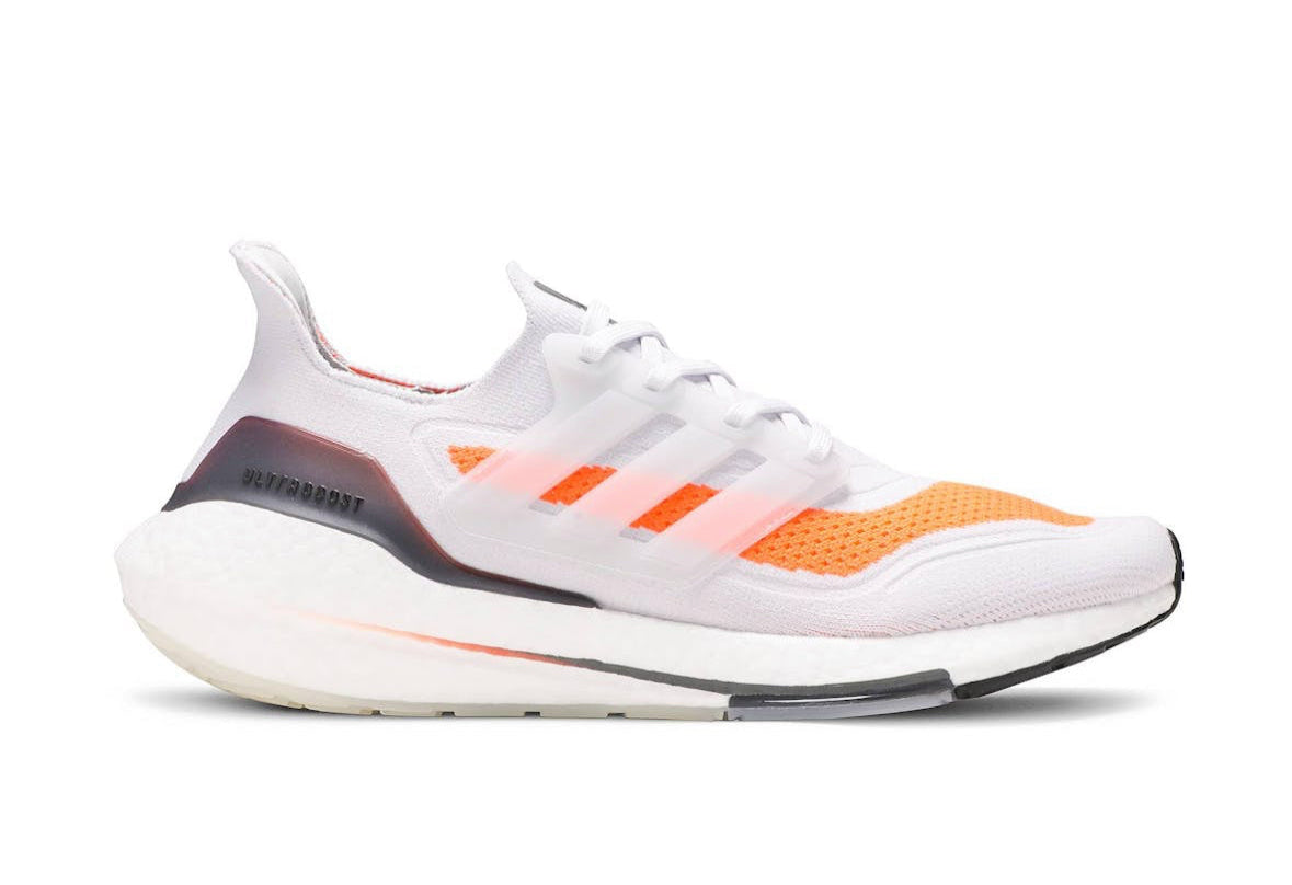 UltraBoost 21 Dash Grey Screaming Orange