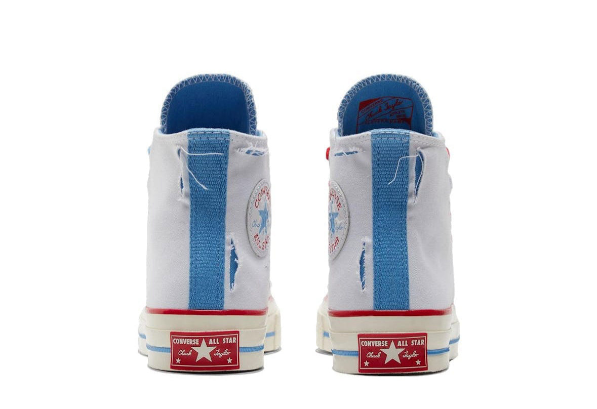 High Top Canvas Blue Purple