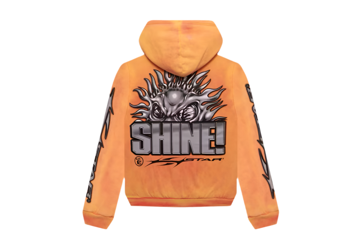 Sun Zip-Up Orange
