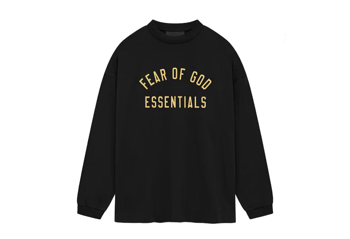 Jersey Long Sleeve Tee Black
