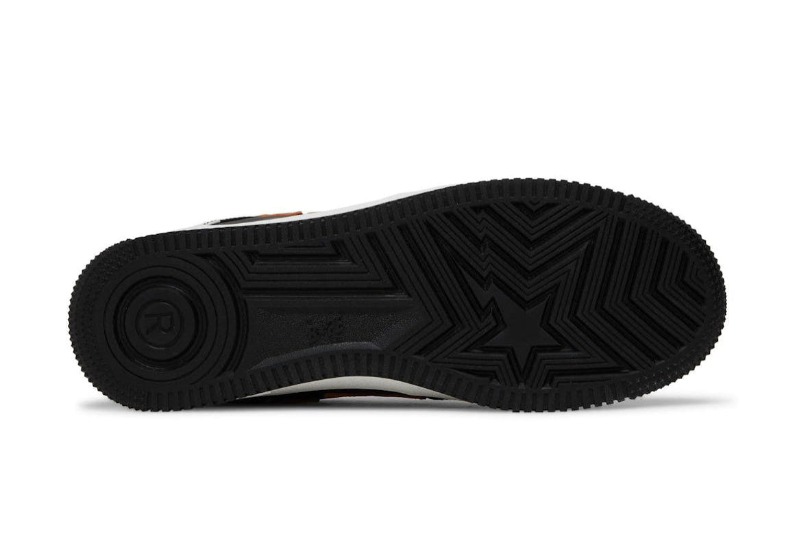 Bape Sta Low Paint Splatter Black