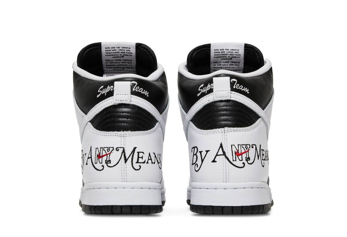 SB Dunk High By Any Means Black