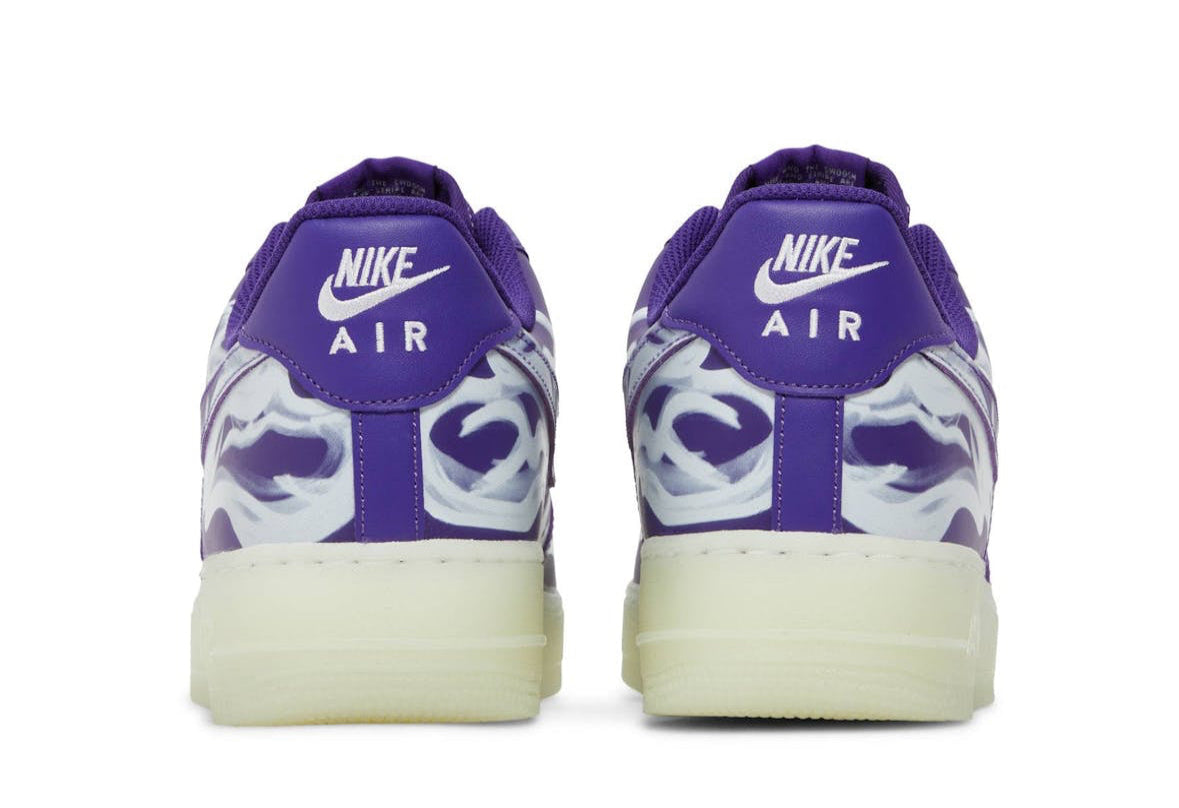 Air Force 1 Low Purple Skeleton