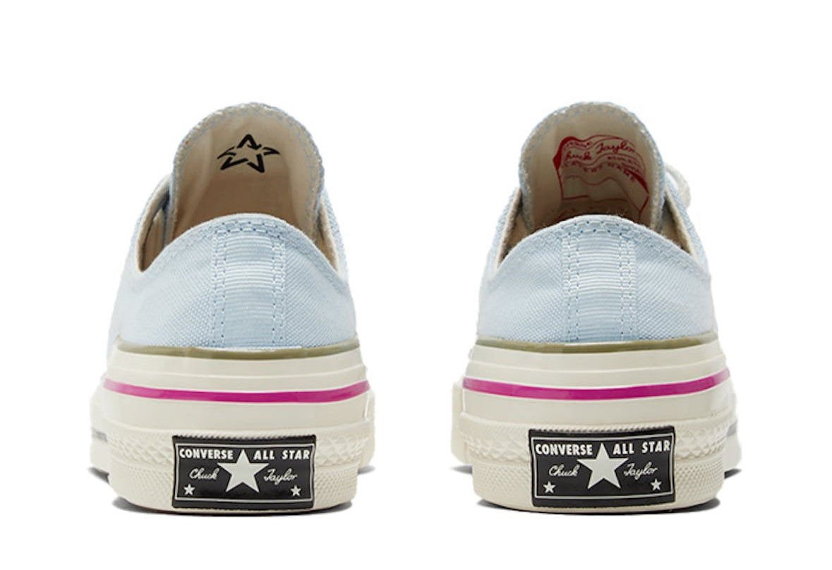 Chuck 70 Low Colorblock Chambray Blue