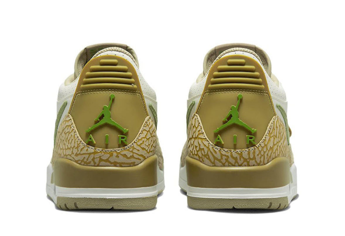 Jordan Legacy 312 Low Golden Moss Alligator