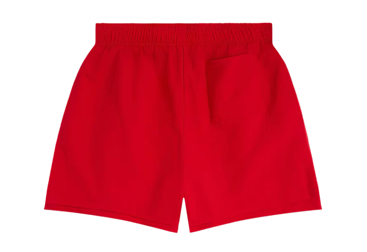 OG Web Double Layer Shorts Red