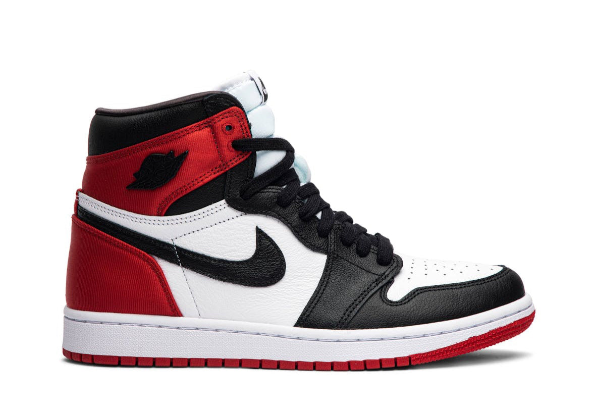 Jordan 1 Retro High Satin Black Toe