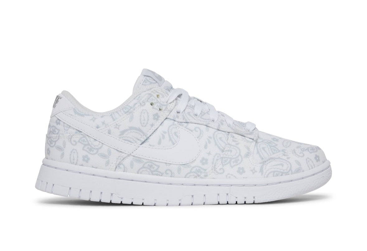 Dunk Low White Paisley