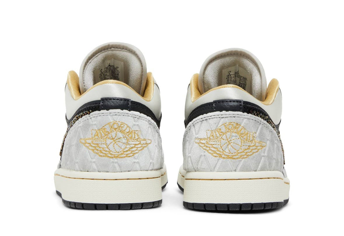 Jordan 1 Low Beaded Swoosh