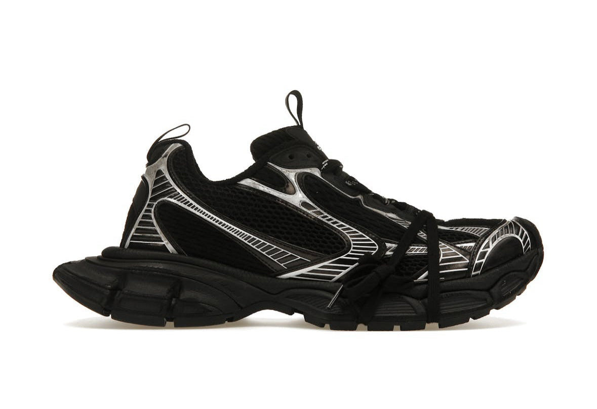 3XL Sneaker Worn Out Black White