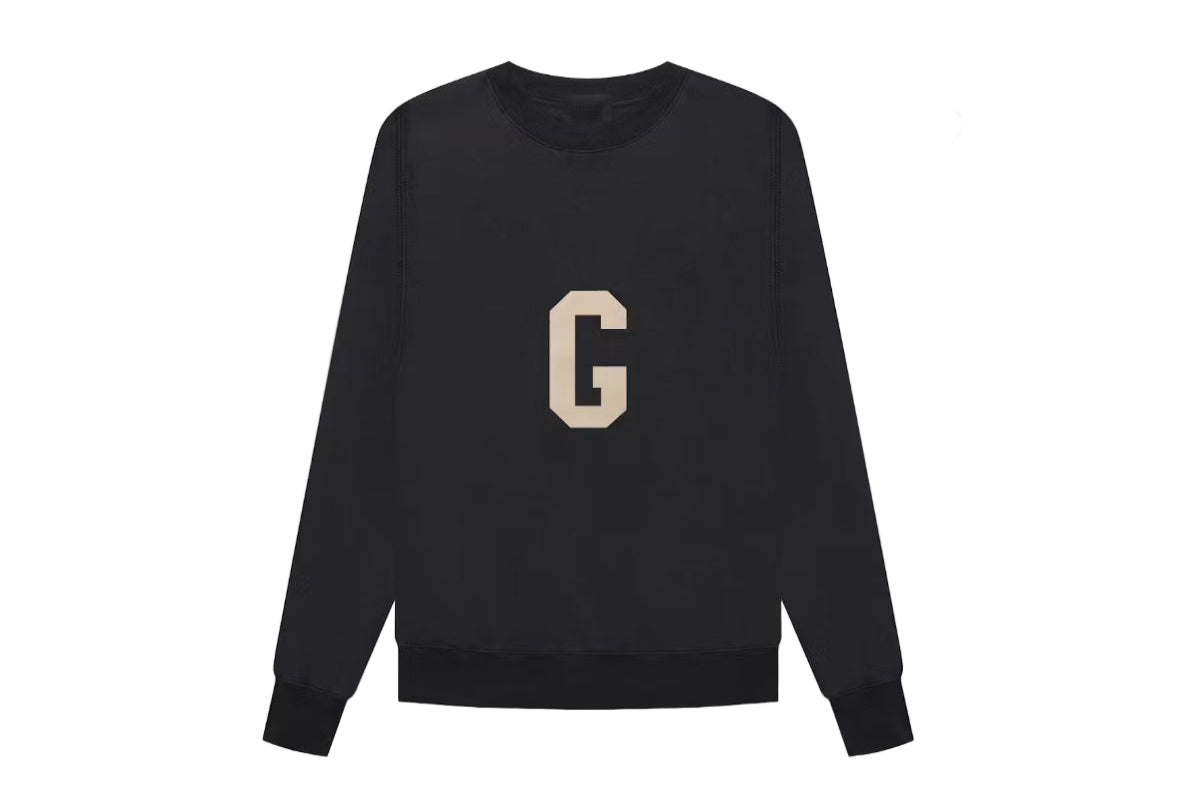 Seventh Collection G Crewneck Sweatshirt Black