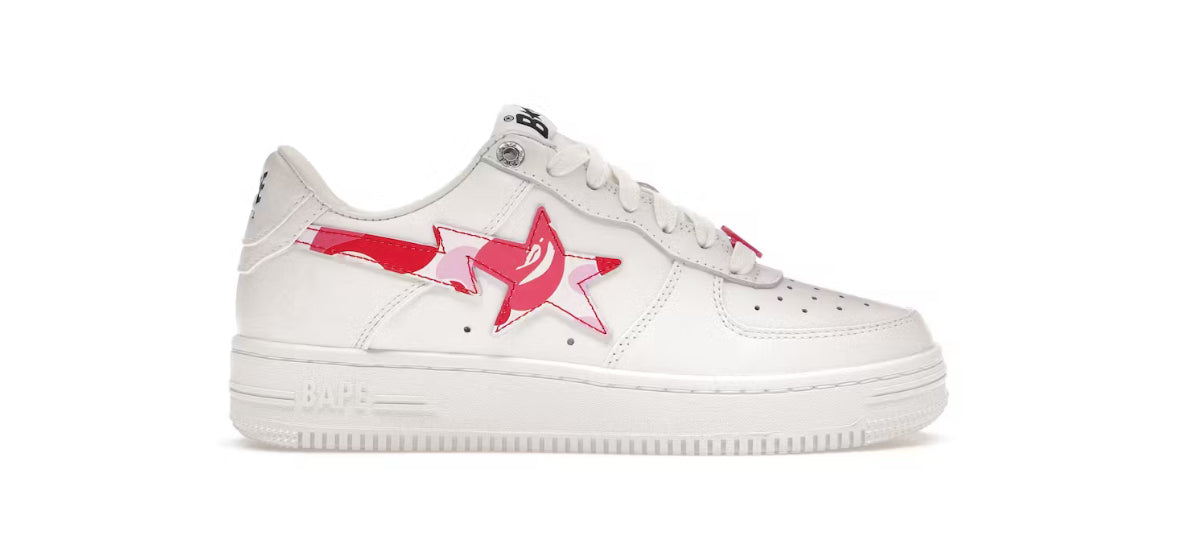 BAPE Bapesta Camo Pink