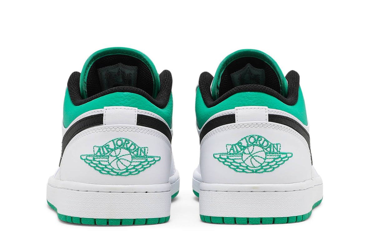 Jordan 1 Low White Lucky Green