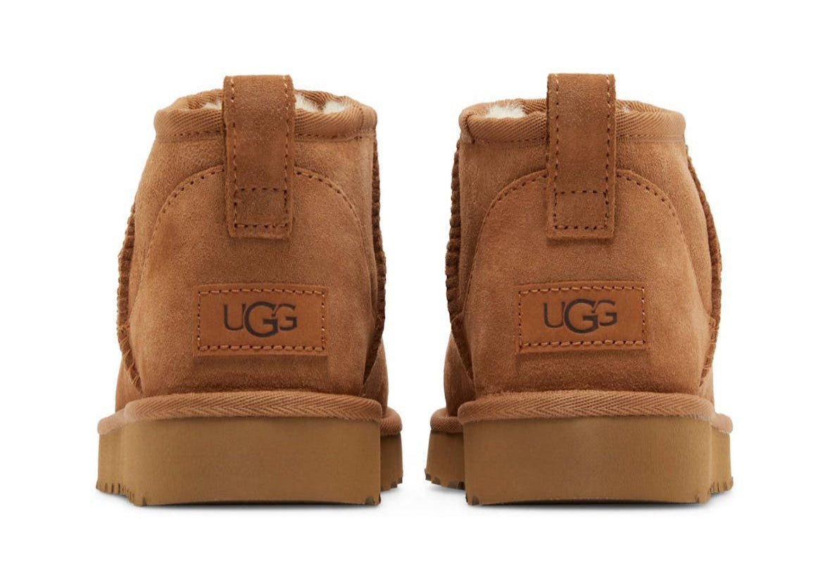 Classic Ultra Mini Boots Chestnut
