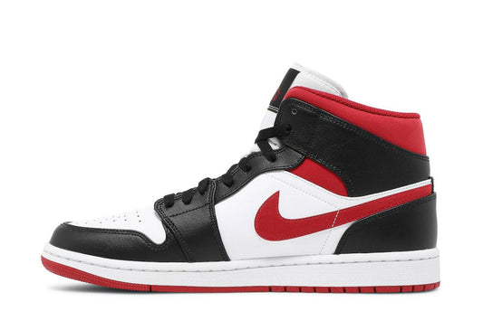 Jordan 1 Mid Black Gym Red