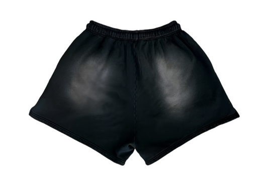 Sports Flame Shorts Black