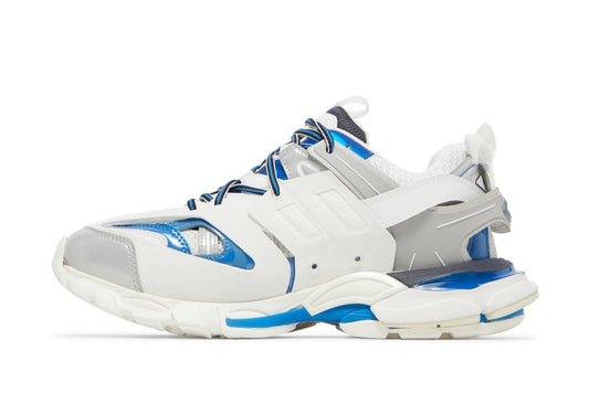 Track Sneaker White Blue