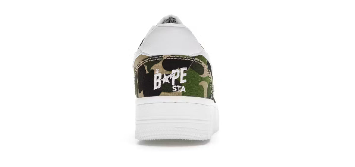 BAPE Bapesta Low Green ABC Camo