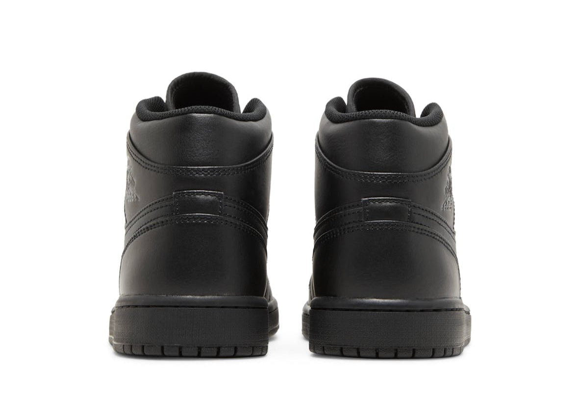 Jordan 1 Mid Triple Black