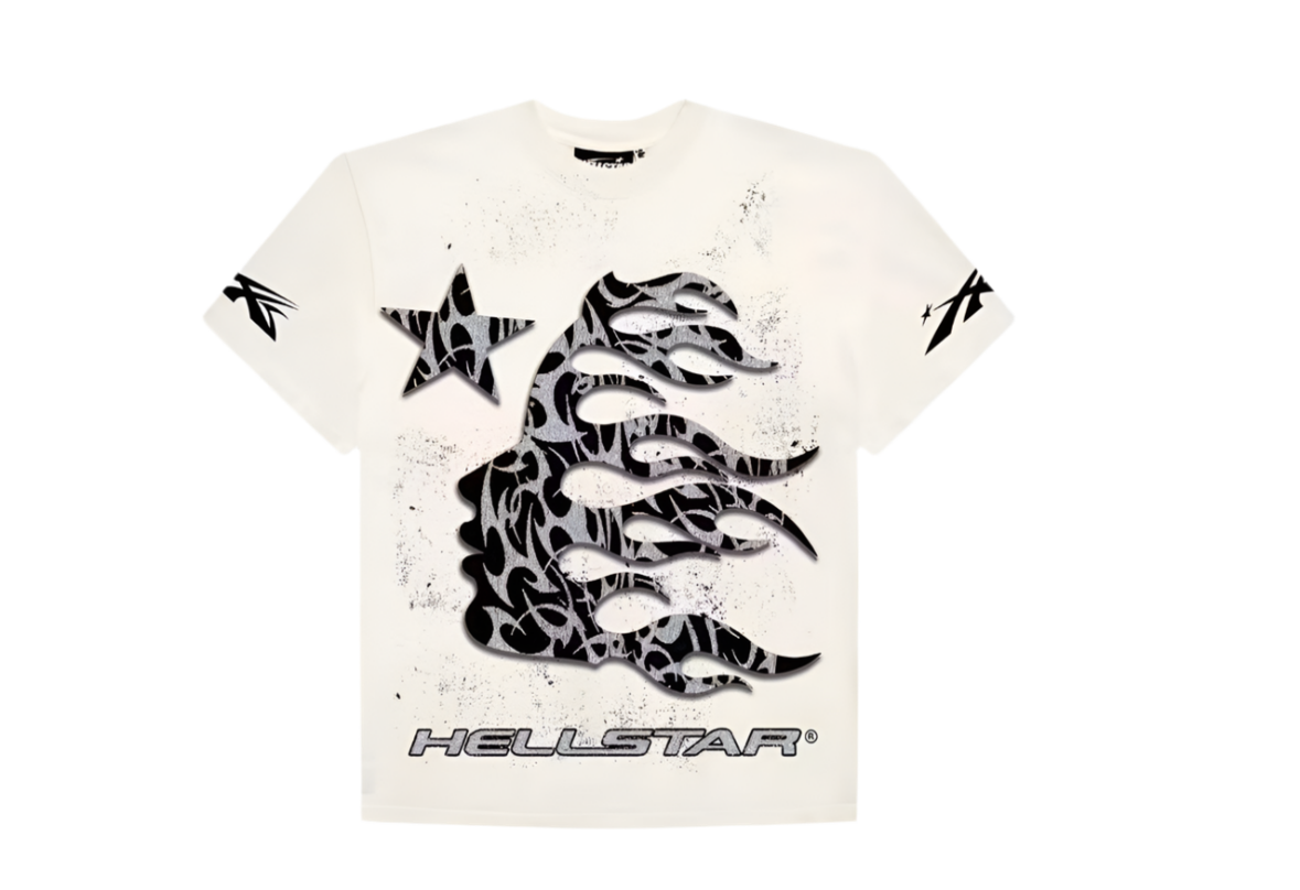 Hellstar Glitter P2P T-Shirt Black