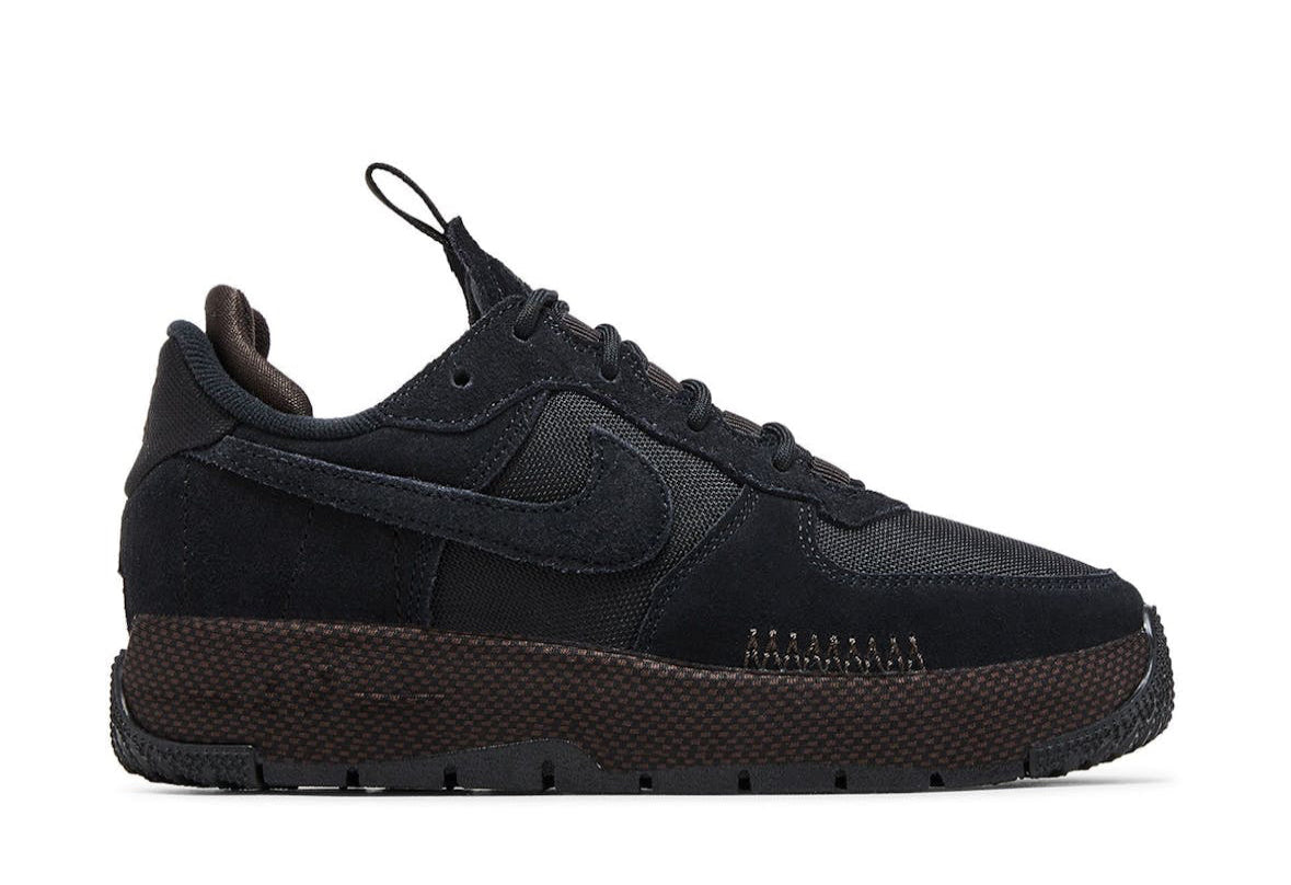 Air Force 1 Wild Black Velvet Brown