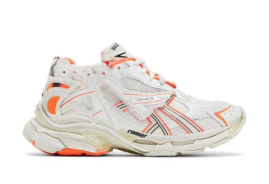 RNNR Sneaker Eggshell Neon Orange