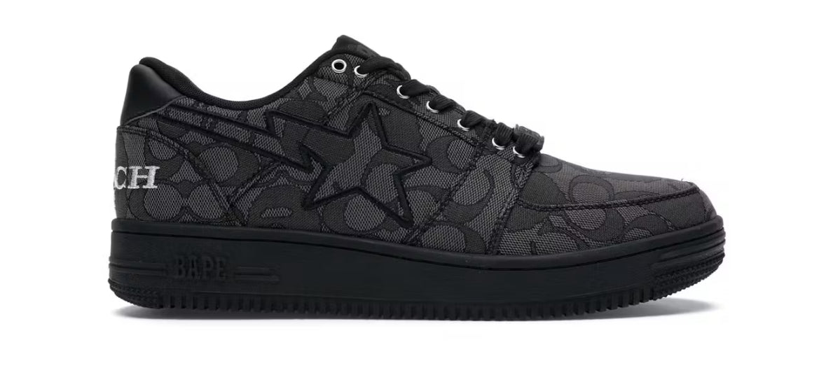 BAPE Bapesta Coach Black