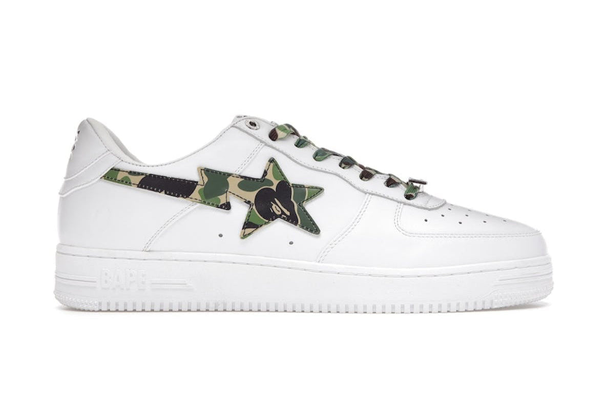 Bape Sta Low ABC Camo Green
