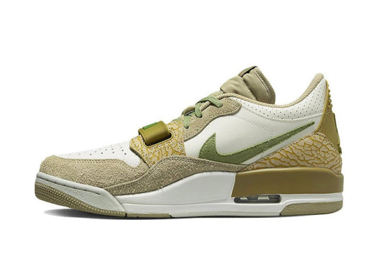 Jordan Legacy 312 Low Golden Moss Alligator