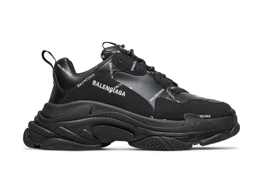 Triple S Trainer All Over Logo Black