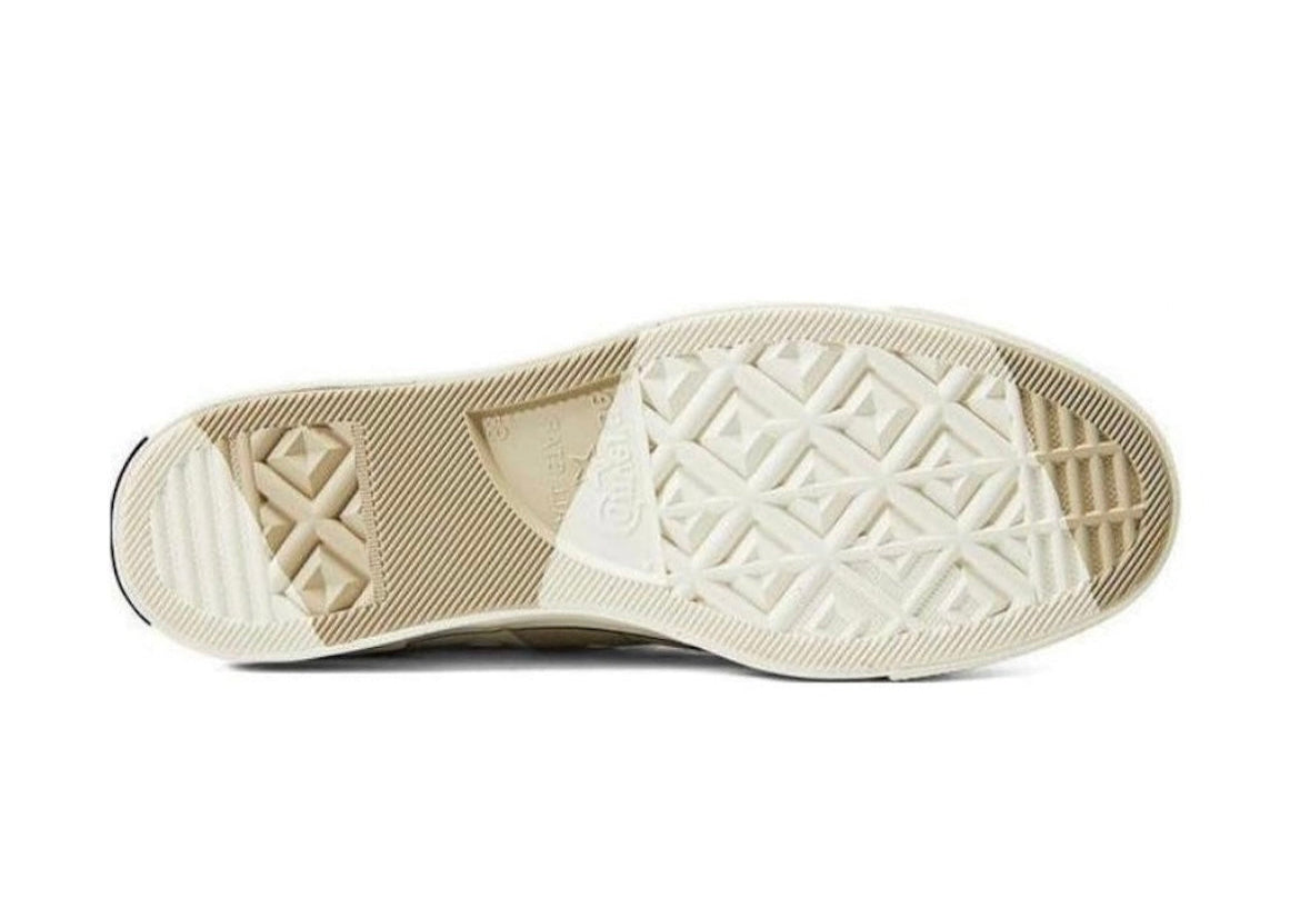 Chuck 70 High Plus Logo Collage Beach Stone