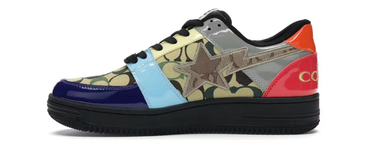 BAPE Bapesta Low Coach Multi