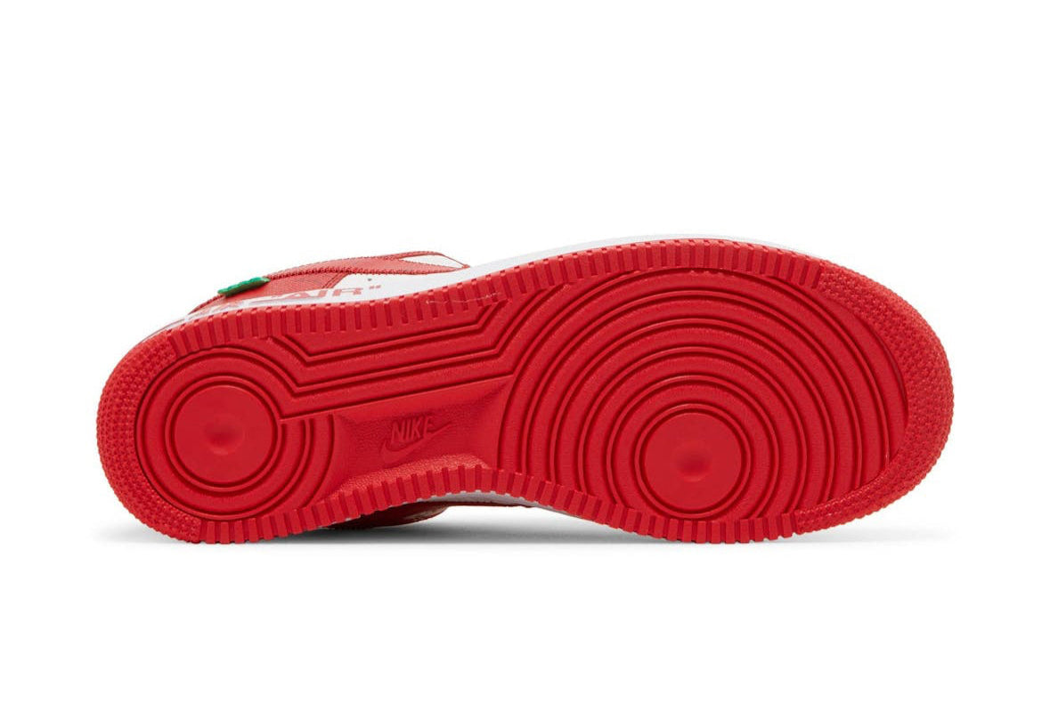 Air Force 1 Low By Virgil Abloh White Red