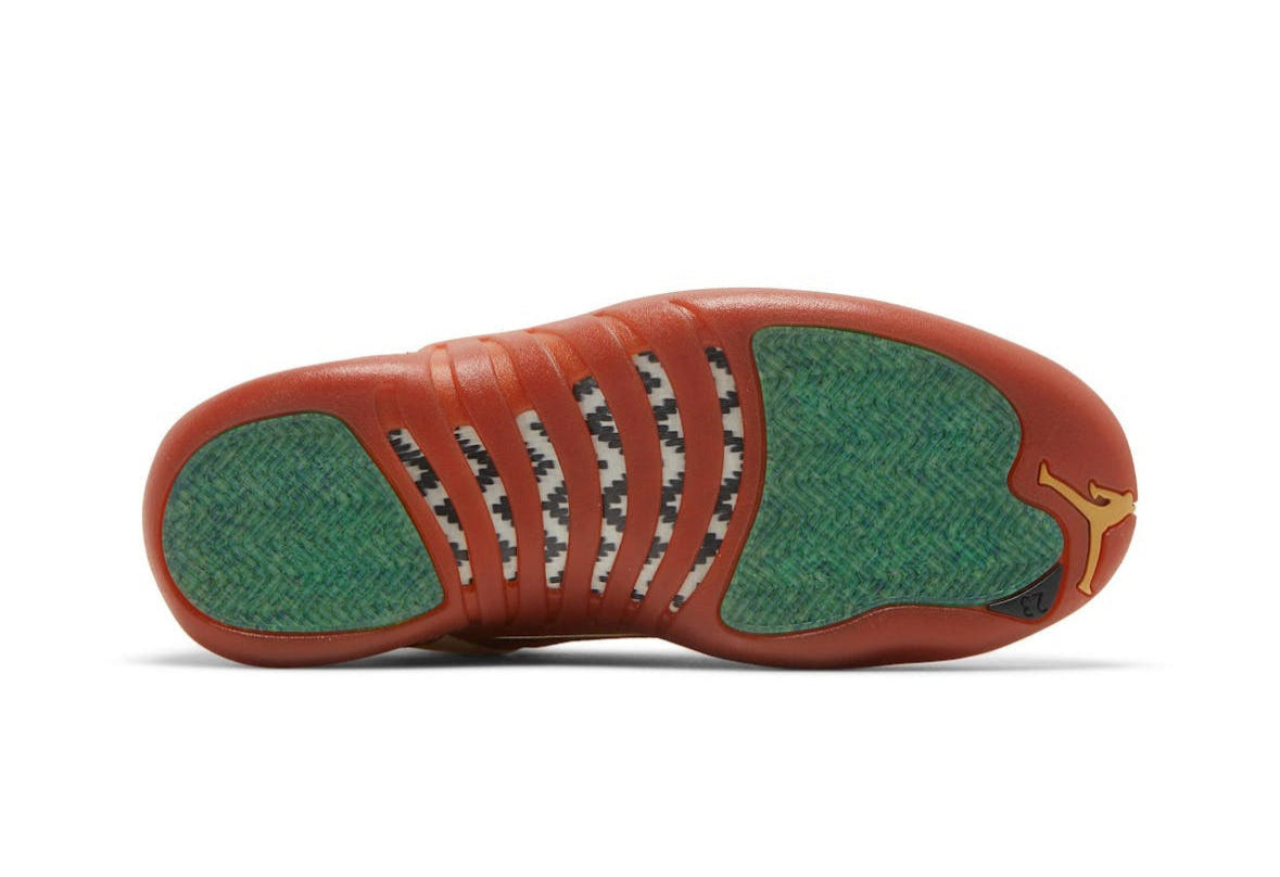 Jordan 12 Muslin Black Burnt Sunrise