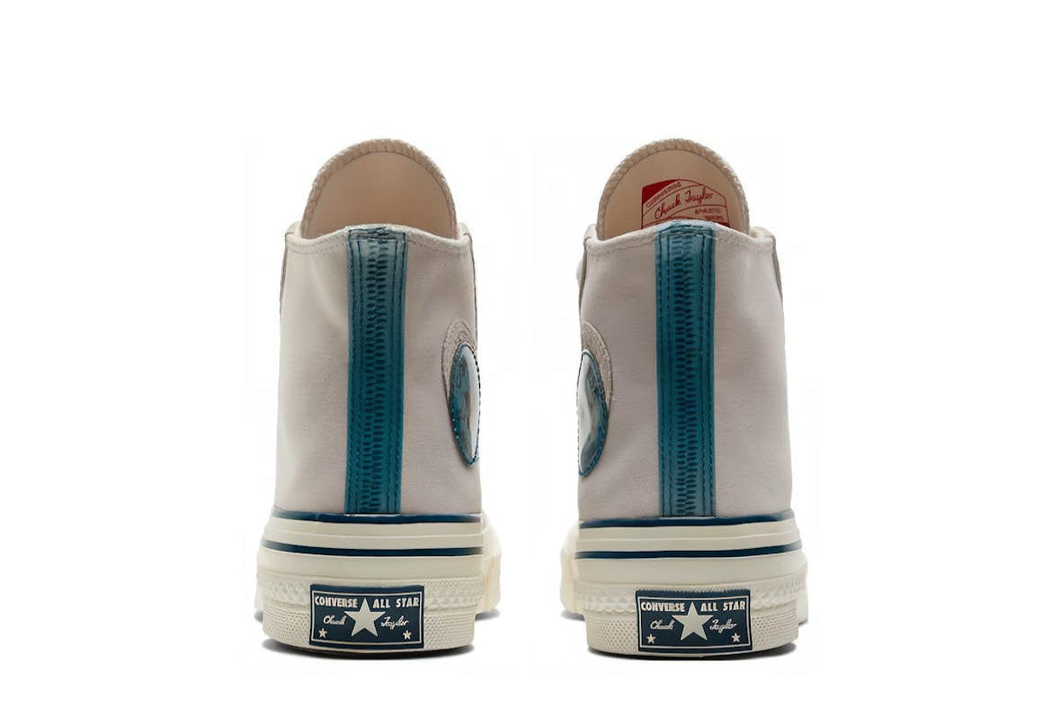 Chuck 70 High Grey Ivory Blue