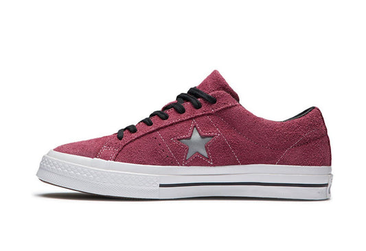 One Star Low Top Rose Red