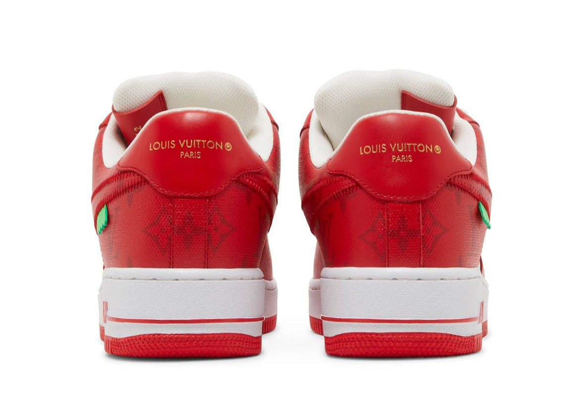 Air Force 1 Low By Virgil Abloh White Red