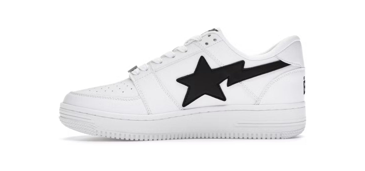 BAPE Bapesta M1 Low White Black