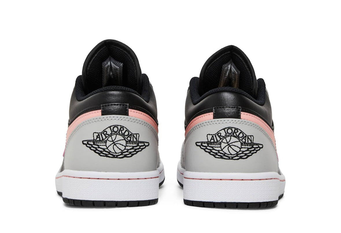 Jordan 1 Low Black Grey Pink