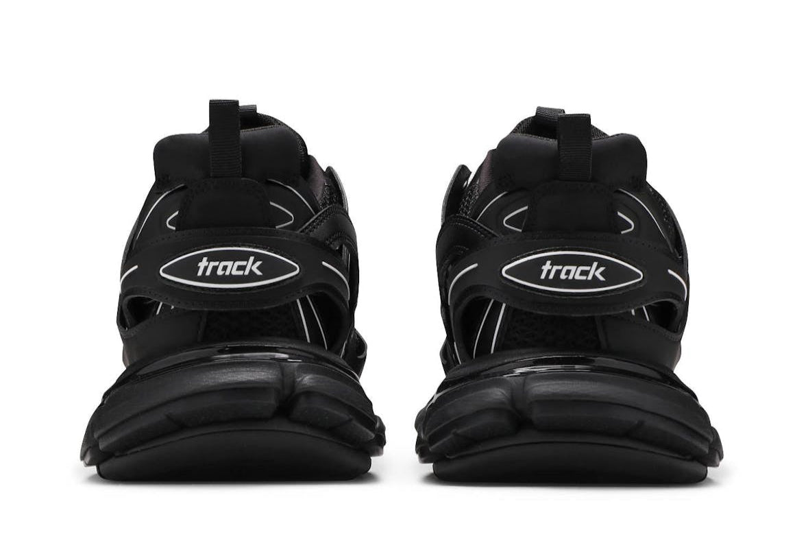 Track Sneaker Black White