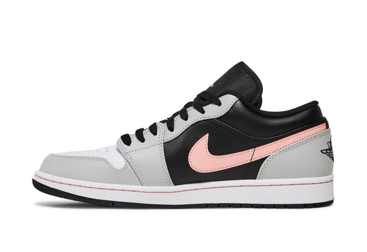 Jordan 1 Low Black Grey Pink