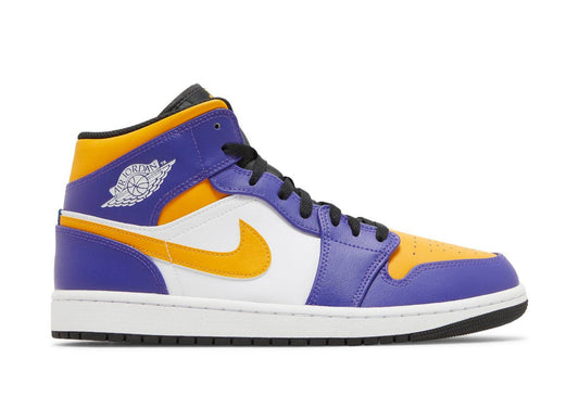 Jordan 1 Mid Lakers