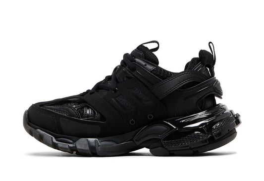 Track Sneaker Clear Sole Black