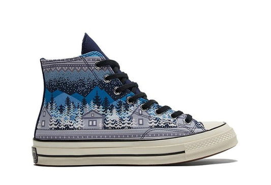 Chuck 70 High Holiday Sweater Midnight Navy