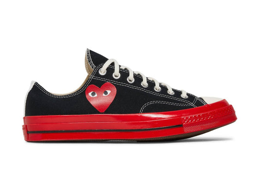 Chuck 70 Low Black Red