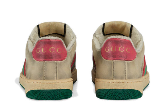 Screener Distressed Pink Green