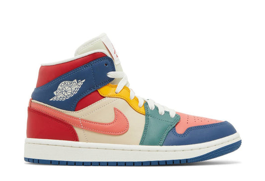 Jordan 1 Mid Multi Color